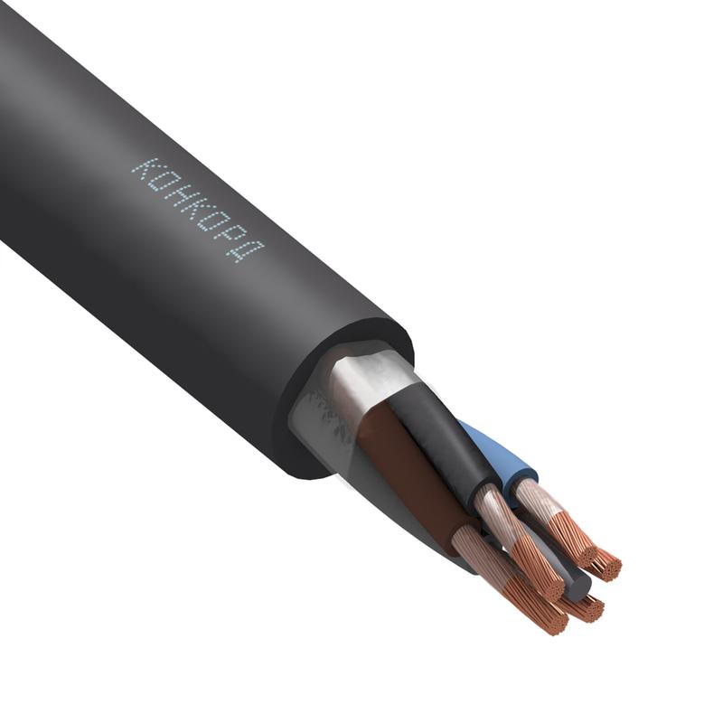 Кабель КГ-ХЛ 5х1.5 (N) 220/380-3 (м)