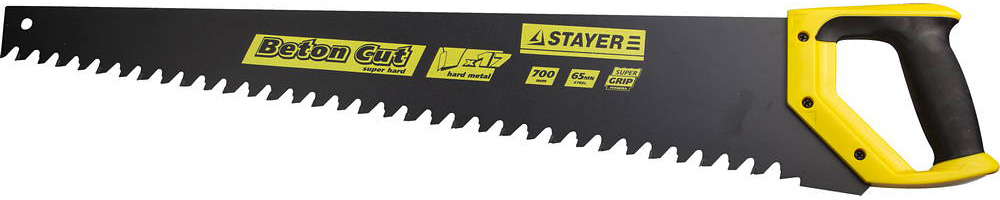 STAYER Beton Cut 700 мм, Специальная ножовка (2-15097)