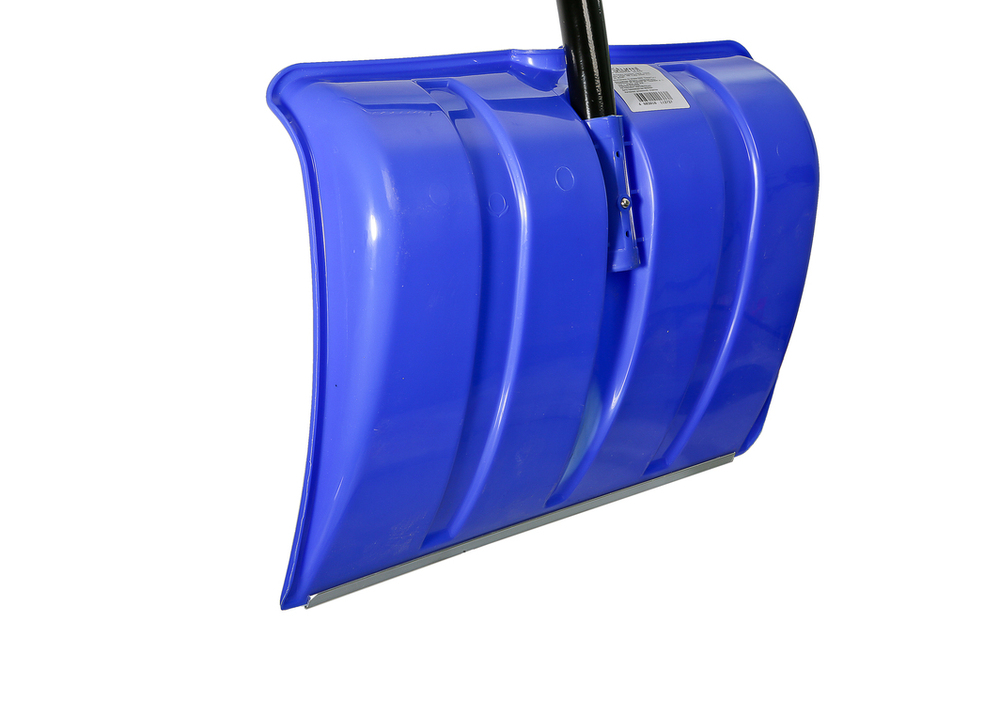 Лопата снегоуборочная 50х37 см, морозостойкий пластик, алюминевый черенок Sturm!