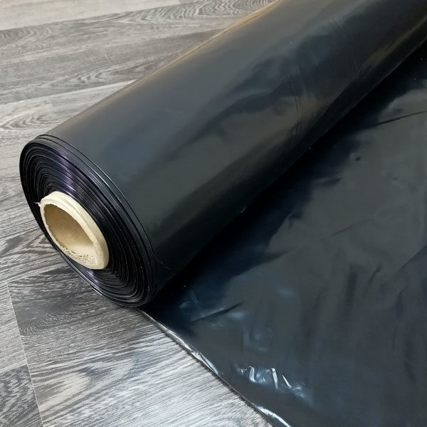 Пленка полиэтиленовая 3м х 100м Polinet черная 150 мкм