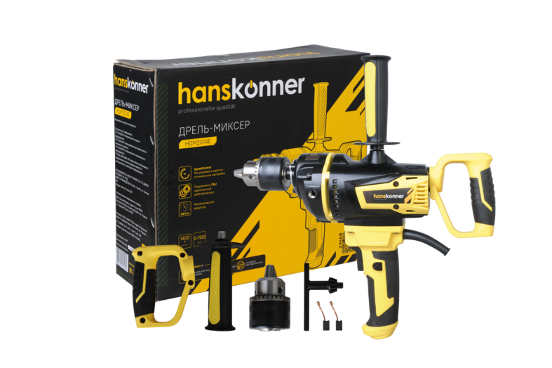 Дрель-миксер Hanskonner PLATINUM HDM2014E