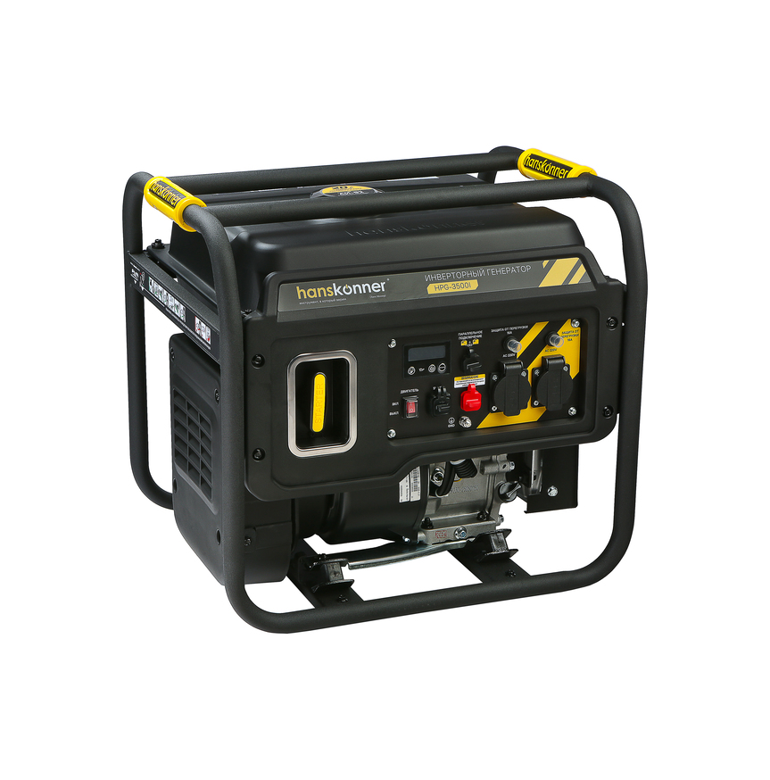 HPG-3500I Бензогенератор инверторный Hanskonner 3.5кВт