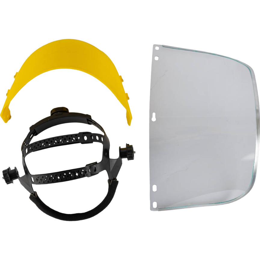 Щиток лицевой JVS-301 Vader Pro Jeta Safety из оптически прозрачного поликарбоната толщиной 1,5 мм