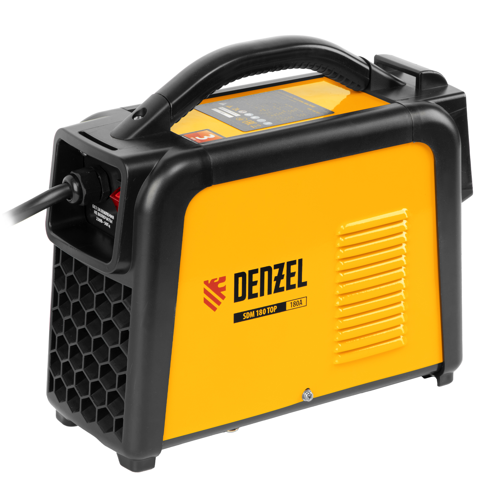 Аппарат инвертор. дуговой сварки SDM-180 Top, 180 А, ПВ 80%// Denzel