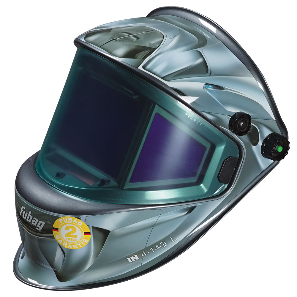 Маска сварщика Хамелеон с регулирующимся фильтром FUBAG IN 4-14G L