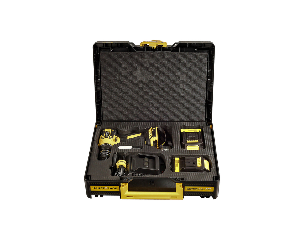 HCD2065BLC Дрель аккумуляторная  б/щ Hanskonner 1BatterySystem