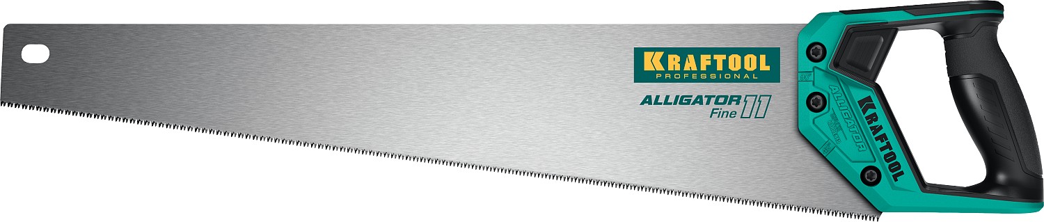 KRAFTOOL Alligator Fine 11 500 мм, Ножовка для точного реза (15203-50)