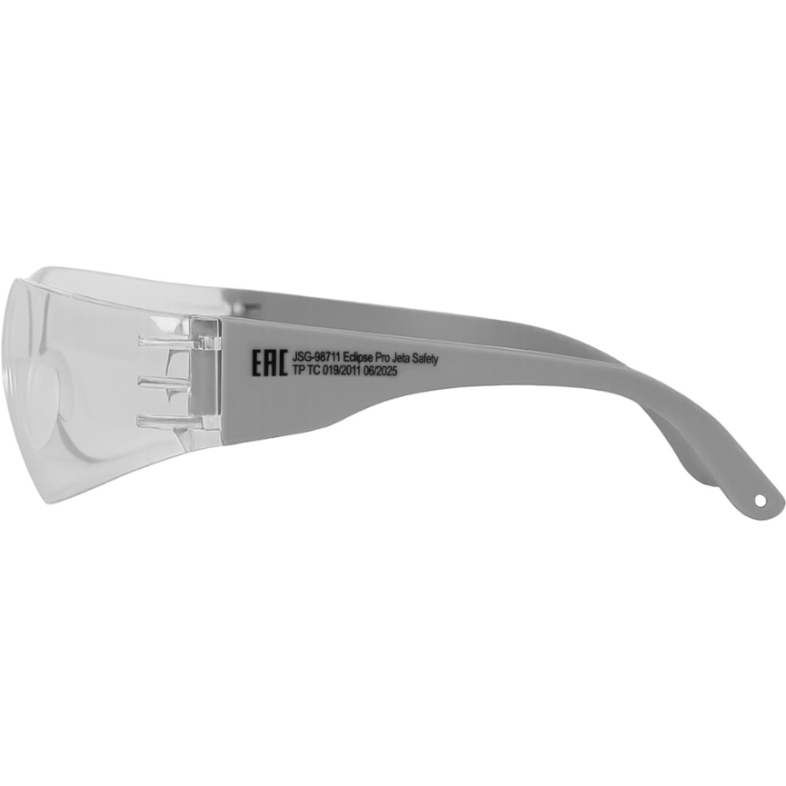 Очки защитные облегченные JSG-98711 Eclipse Pro открытого типа Jeta Safety