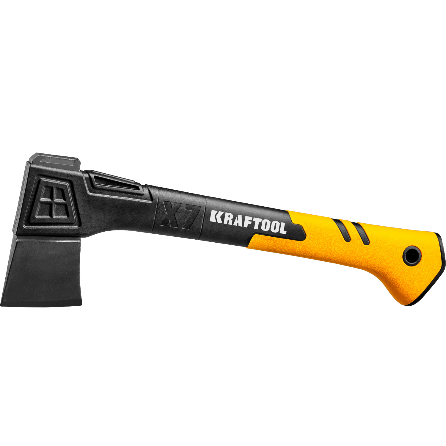 KRAFTOOL X7 640/715 г, в чехле, 360 мм, Универсальный топор (20660-07)