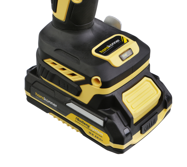 HCD2065BLC Дрель аккумуляторная  б/щ Hanskonner 1BatterySystem